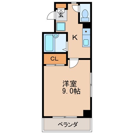 BERG瓦町の物件間取画像